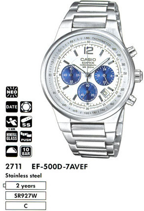 Часы CASIO EF-500D-7AVEF
