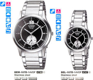 Часы CASIO BEL-107D-1AVDF
