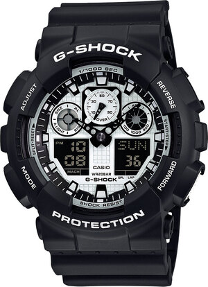 Часы Casio G-SHOCK Classic GA-100BW-1AER