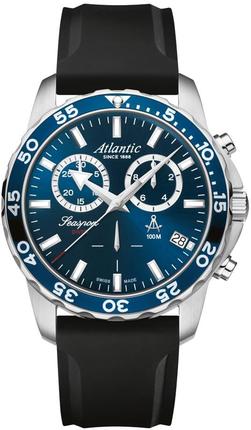 sea Часы Atlantic Seasport Diver Chronograph 87462.42.51PU купить в