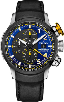 Часы Edox Chronorally Automatic 01129 TTNJCN BUNJ