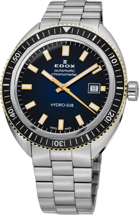 Годинник Edox Hydro-Sub Date Automatic Chronometer 80128 357JNM