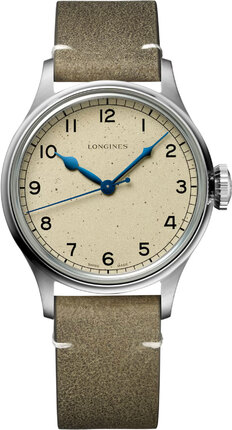 Часы Longines Heritage Military L2.819.4.93.2 + ремешок