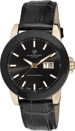 Годинник CHRISTINA 519GBLBL-Carbon