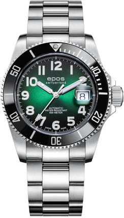 Годинник Epos Titanium 3504.131.80.33.90