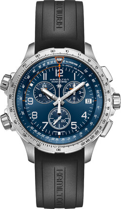 Часы Hamilton Khaki Aviation X-Wind GMT Chrono Quartz H77922341