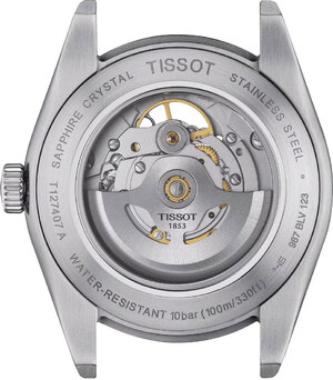 Часы Tissot Gentleman Powermatic 80 Open Heart T127.407.11.031.01