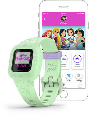 Смарт-годинник Garmin Vivofit Jr. 3 Disney The Little Mermaid (010-02441-13)