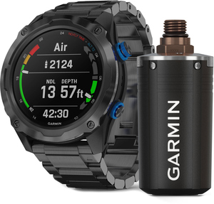 Смарт-часы Garmin Descent Mk2i Bundle Titanium Carbon Gray DLC with DLC Titanium Band (Includes Descent T1) (010-02132-12)