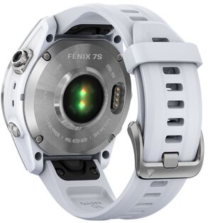 Смарт-часы Garmin fenix 7S Standard Edition Silver with Whitestone Band (010-02539-03)