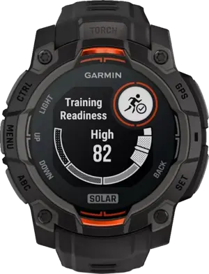 Смарт-часы Garmin Instinct 3 45mm Solar Black with Black Band (010-02934-00)