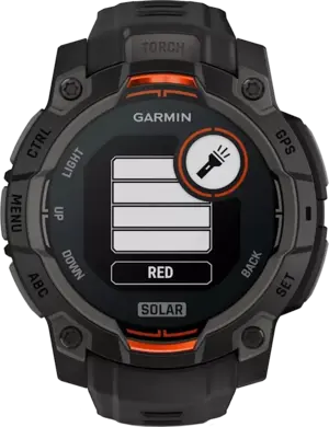 Смарт-часы Garmin Instinct 3 45mm Solar Black with Black Band (010-02934-00)