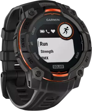 Смарт-часы Garmin Instinct 3 45mm Solar Black with Black Band (010-02934-00)