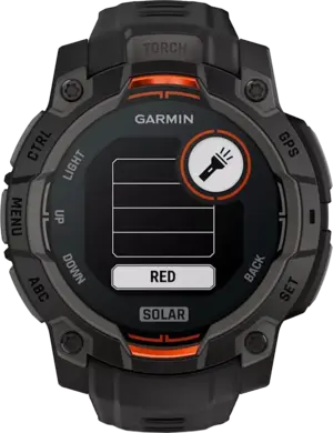 Смарт-часы Garmin Instinct 3 45mm Solar Black with Black Band (010-02934-00)