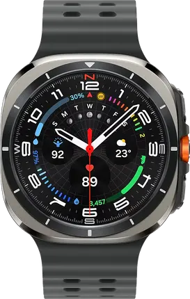 Смарт-часы Samsung Galaxy Watch Ultra (2025) LTE 47мм Titanium Silver (SM-L705FZS2SEK)