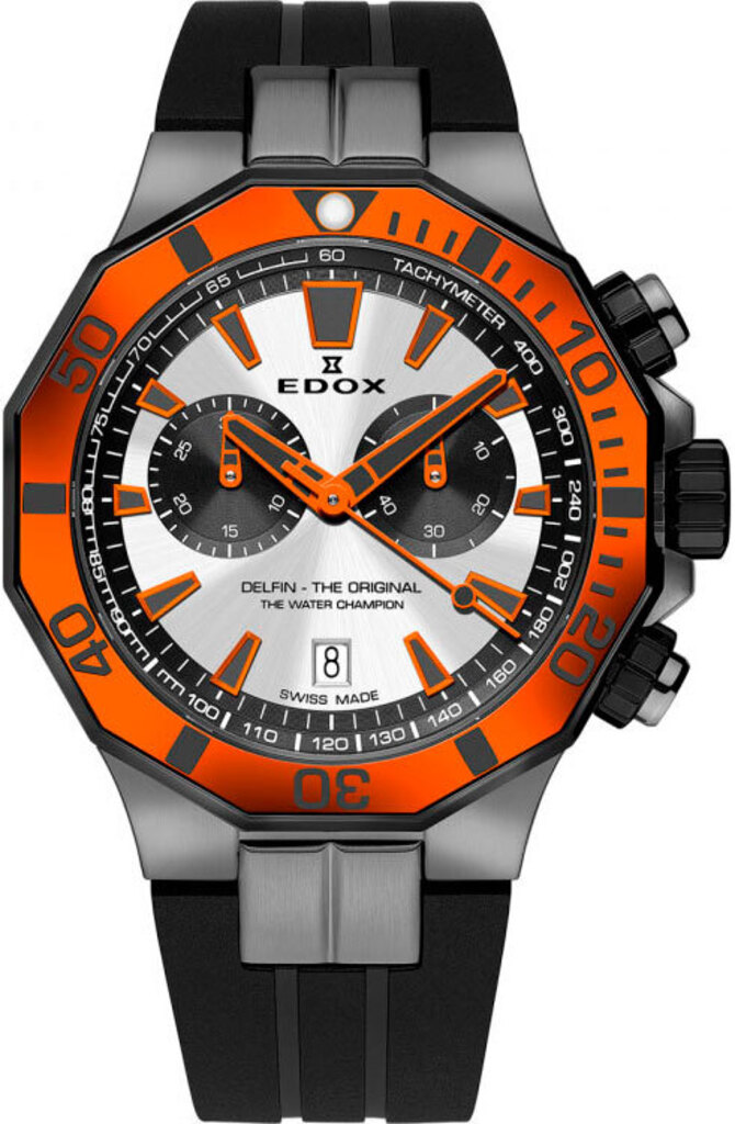 Часы Edox Delfin The Original Chronograph 10112 37GNOCA ANO, 10112 37GNOCA ANO