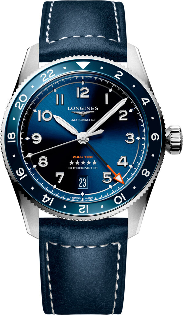 Часы Longines Spirit Zulu Time L3.802.4.93.2, L3.802.4.93.2