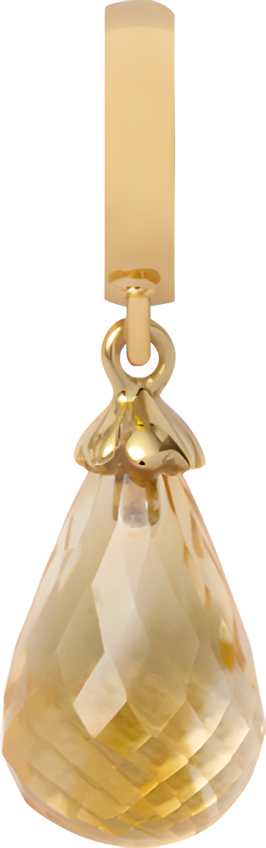 

Шарм CC hangers - citrine drop 610-G01 Citrine, hangers - citrine drop 610-G01 Citrine