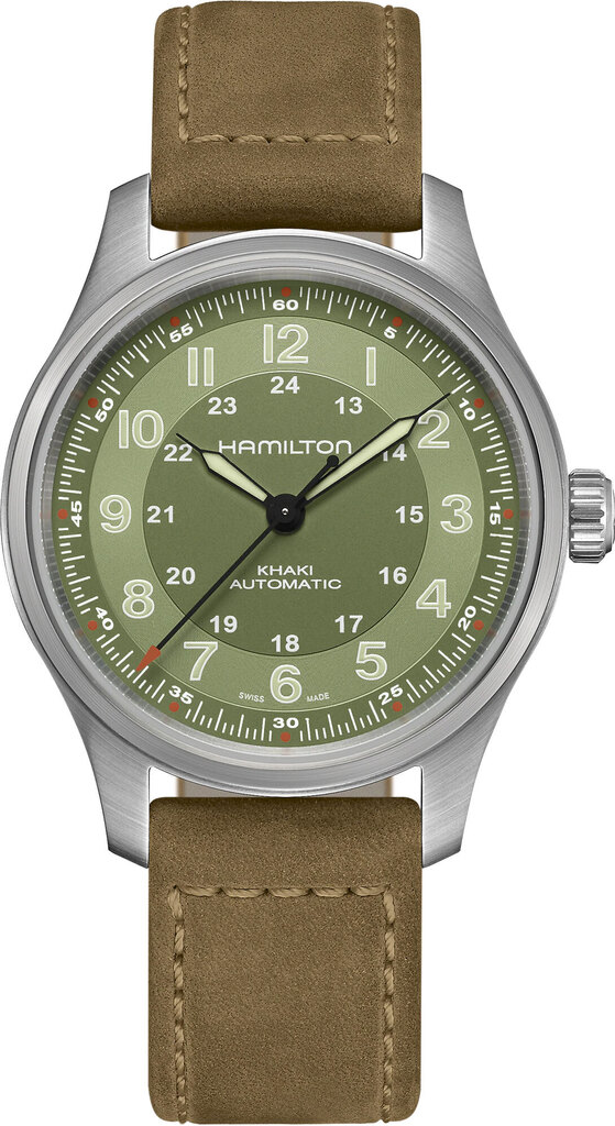 

Часы Hamilton Khaki Field Titanium Auto H70545560, H70545560