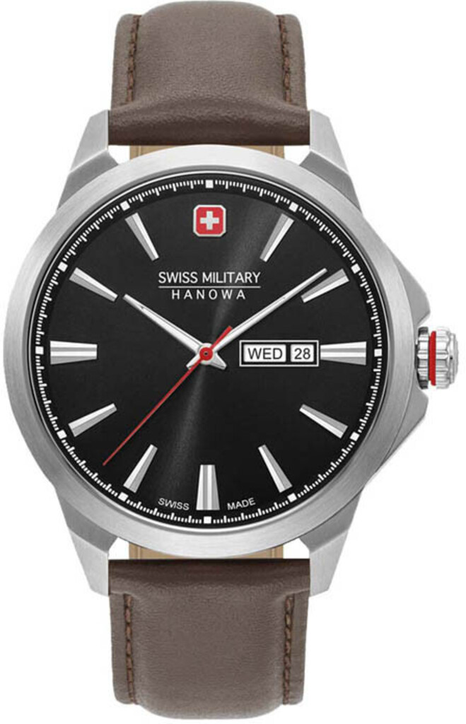 

Часы SWISS MILITARY-HANOWA DAY DATE CLASSIC 06-4346.04.007, 06-4346.04.007