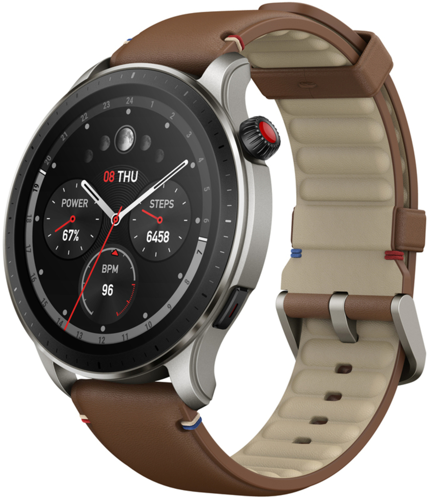 

Смарт-часы Amazfit GTR 4 Vintage Brown Leather, Amazfit GTR 4 Vintage