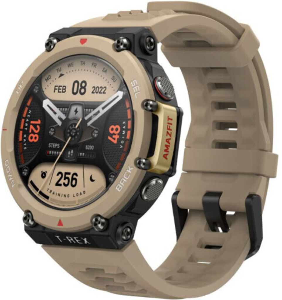 

Смарт-часы Amazfit T-Rex 2 Desert Khaki, Amazfit T-Rex 2 Desert